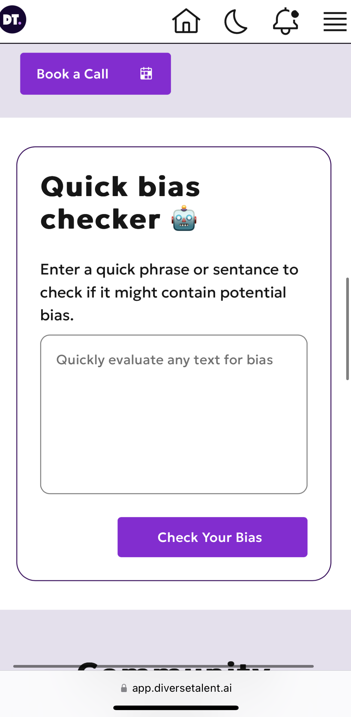 Bias Checker